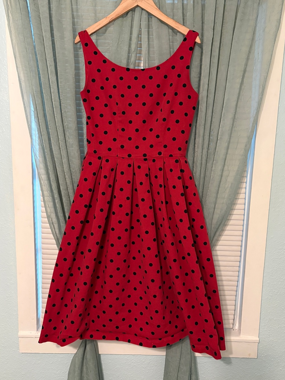 Lindy Bop Red Polka Dot Retro Dress